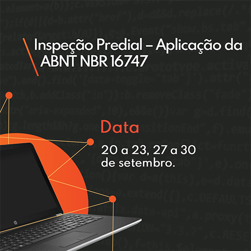 Ibape/SP faz última chamada para o curso de inspeção predial – aplicação da ABNT NBR 16747