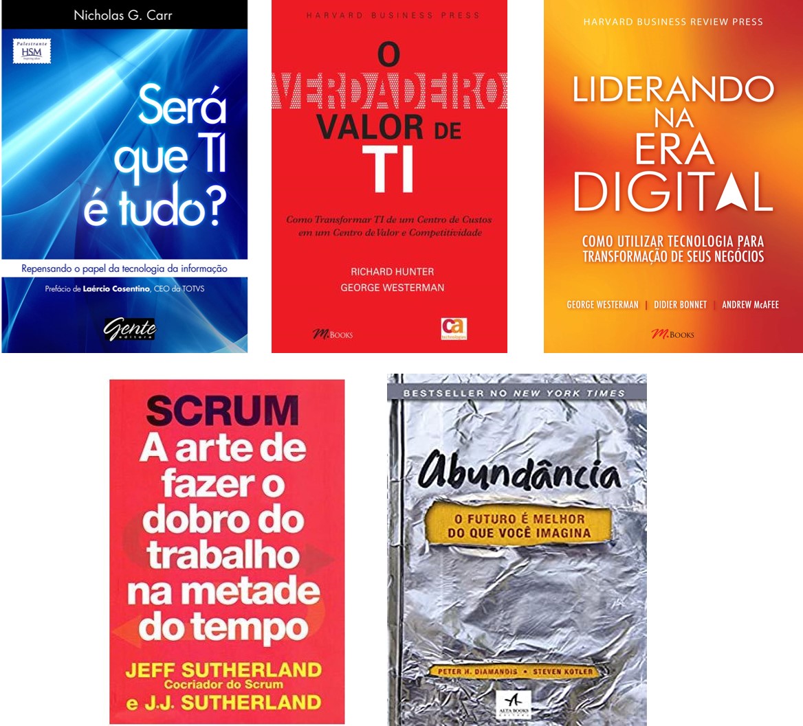 5 livros essenciais para profissionais de TI