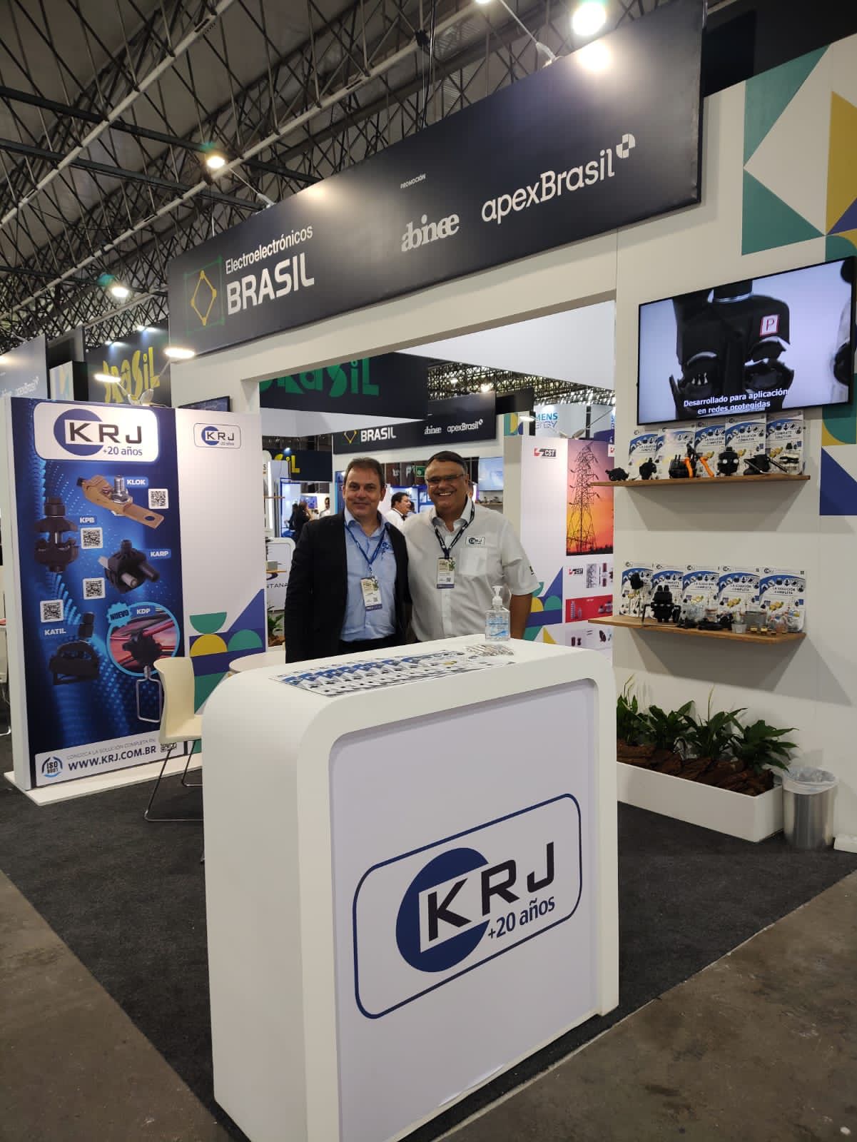 KRJ participa de feira internacional do setor e expande parcerias globais