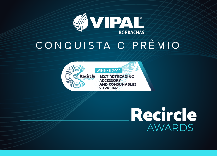 Vipal Borrachas é vencedora pelo segundo ano consecutivo no Recircle Awards 2022