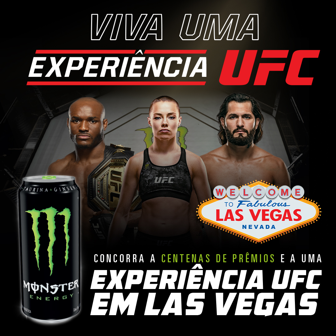 Coca-Cola FEMSA Brasil e Monster Energy levam consumidores do Rio Grande do Sul para assistir o UFC em Las Vegas