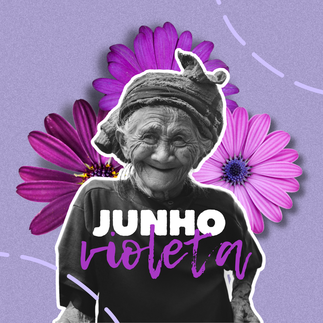 Junho Violeta conscientiza sobre o combate à violência contra o idoso