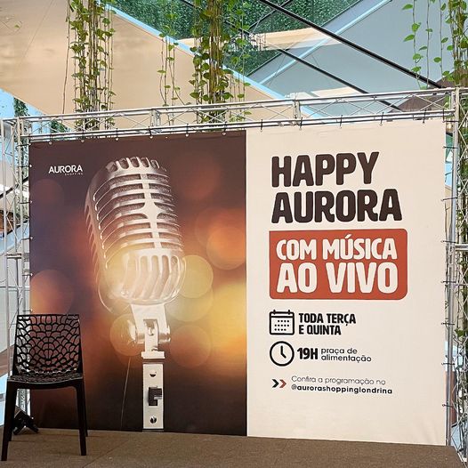 Aurora Shopping tem “Música na Praça” em agosto