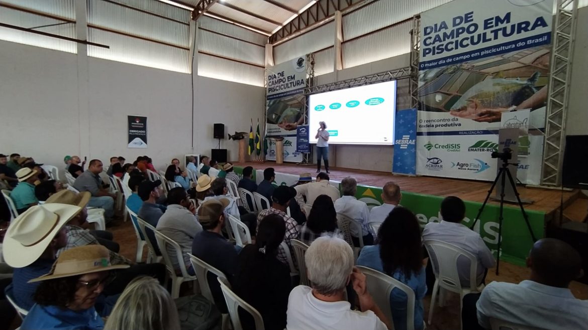 Entidades realizam Dia de Campo em piscicultura do Brasil