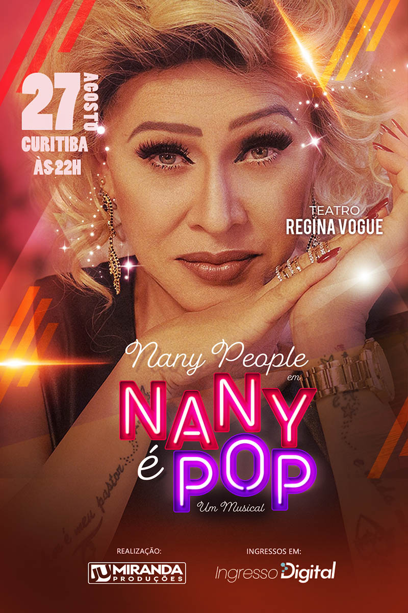 Nany People apresenta solo musical em Curitiba