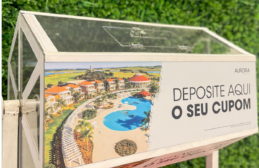 Shopping contempla clientes com fins de semana em resort de luxo