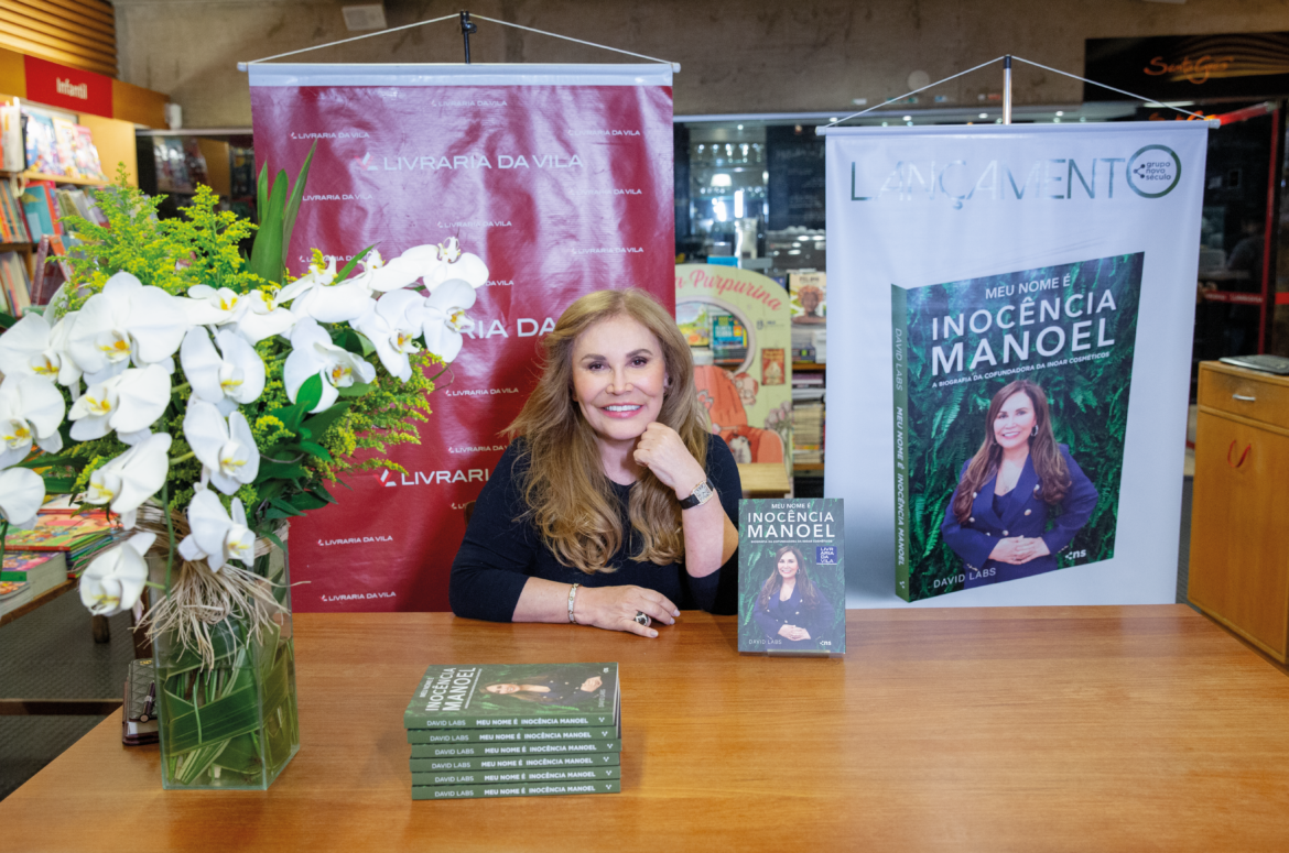 Lançamento do Livro “Meu Nome é Inocência Manoel” reúne profissionais e imprensana Livraria da Vila, em São Paulo