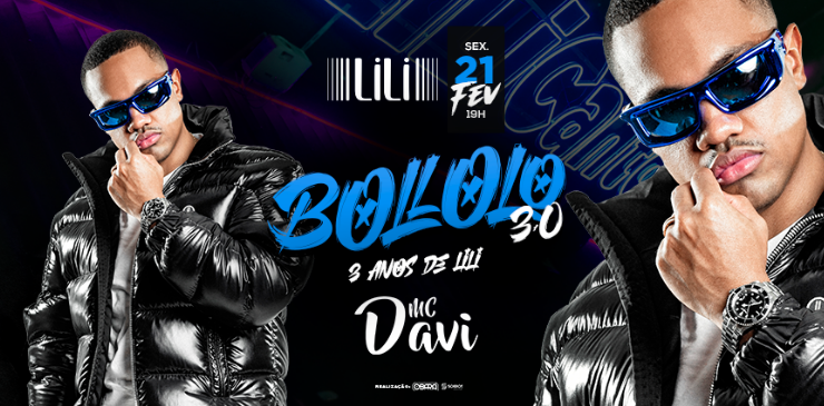 Lili Club comemora três anos em grande estilo com shows de MC Davi e Joãozinho VT