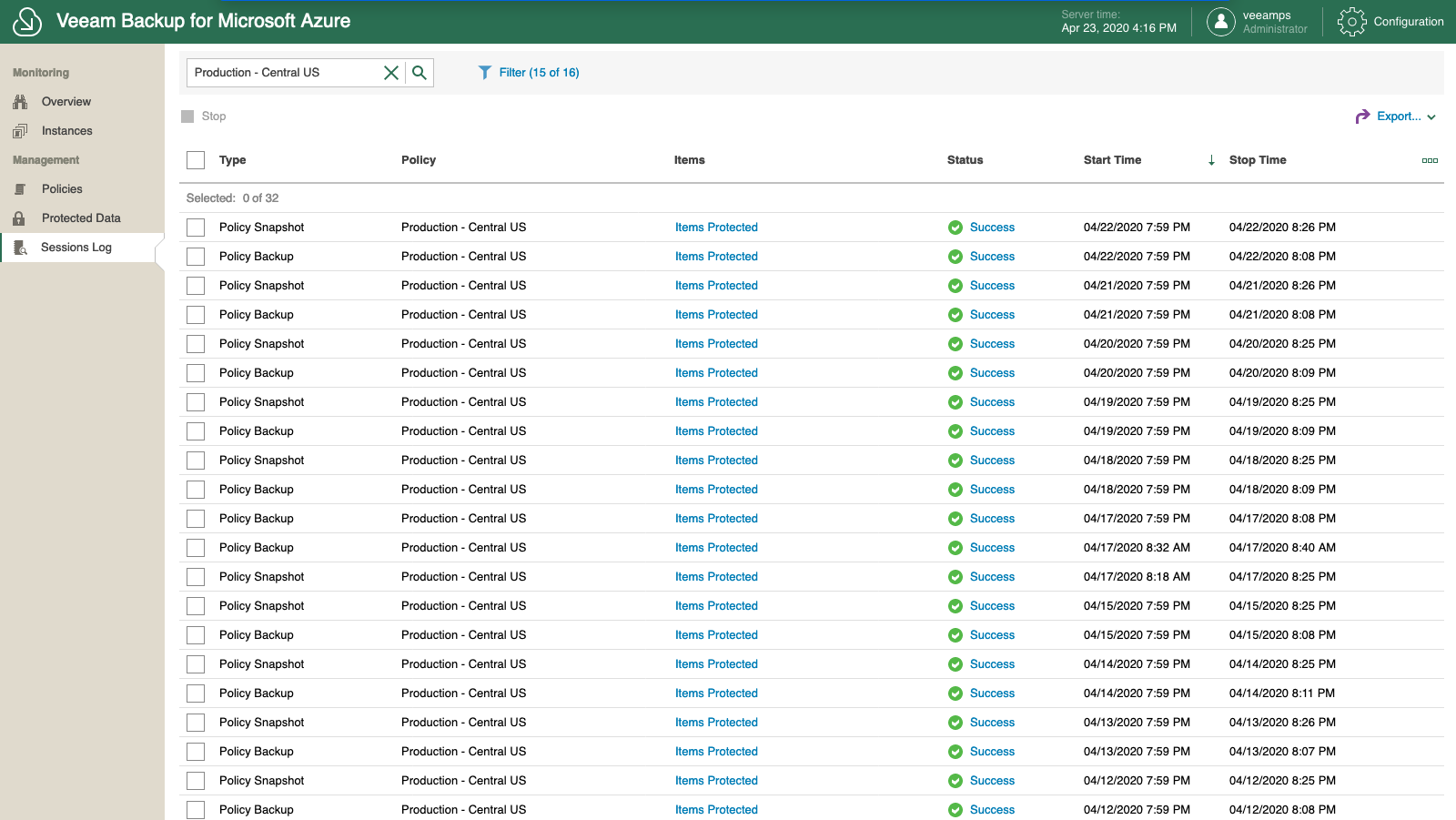 Veeam anuncia disponibilidade geral do NOVO Veeam Backup para Microsoft Azure