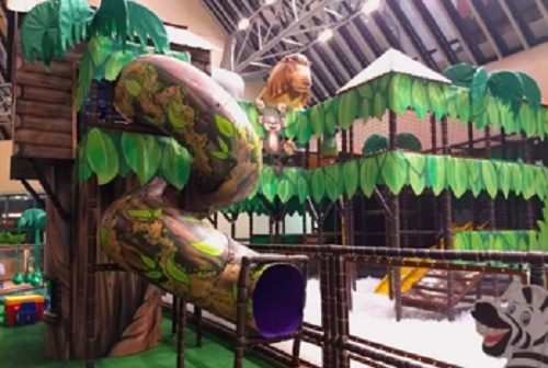 Férias no parque: “Selva Mágica” é atração no Aurora Shopping