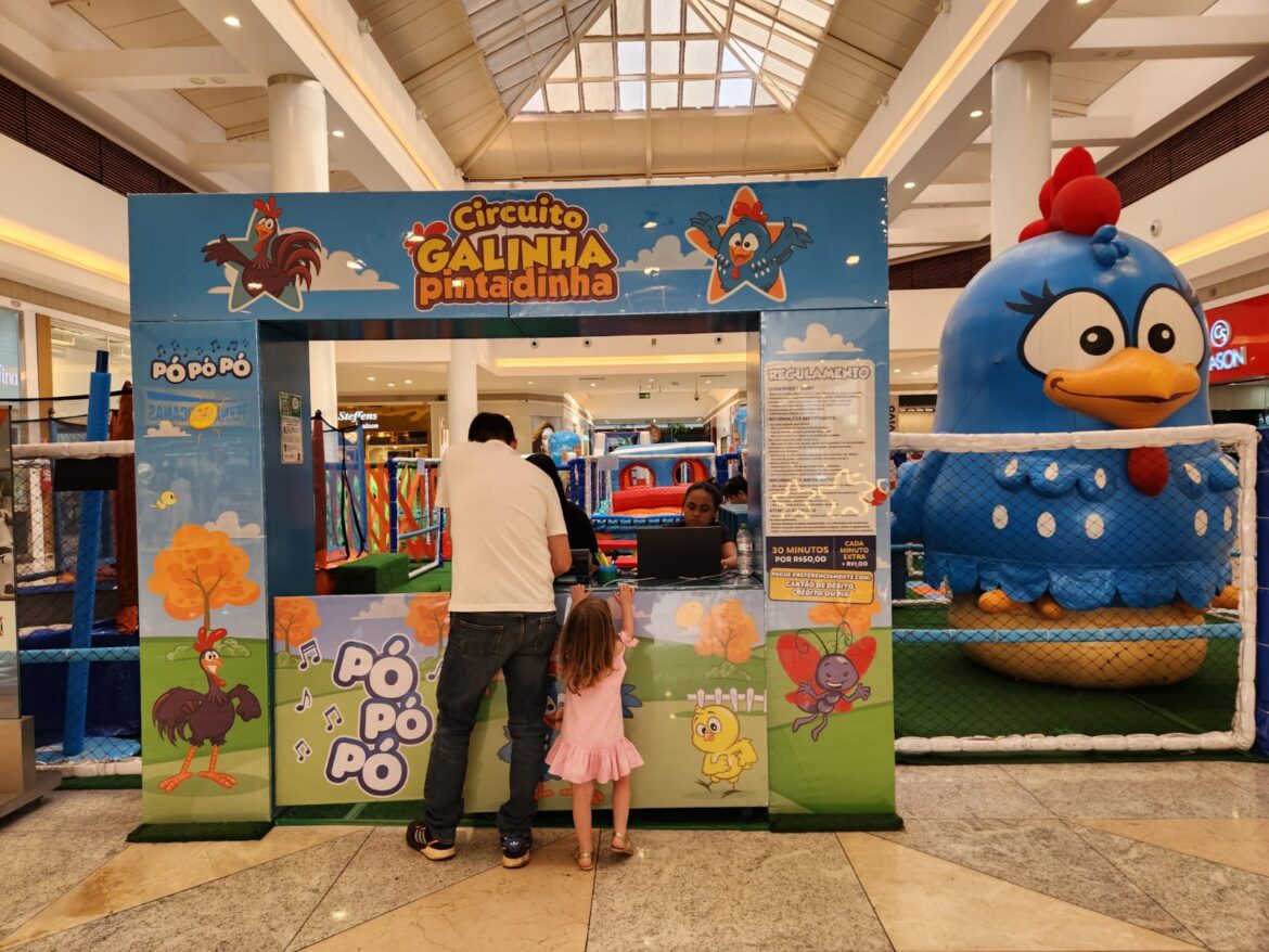 Circuito Galinha Pintadinha chega ao Catuaí Shopping