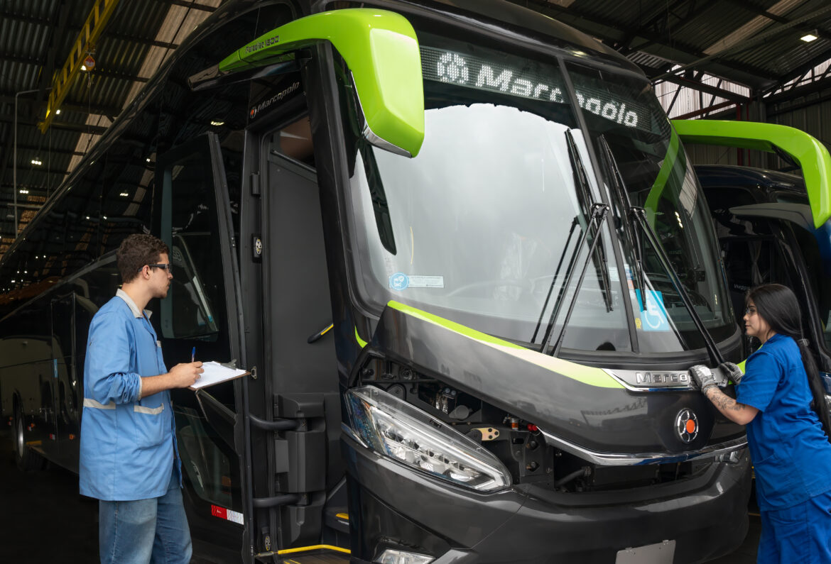 Grupo Garcia/Brasil Sul renova frota com 152 ônibus Marcopolo