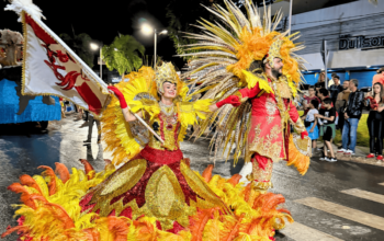 Escola de samba sobe a avenida com enredo sobre preservação ambiental